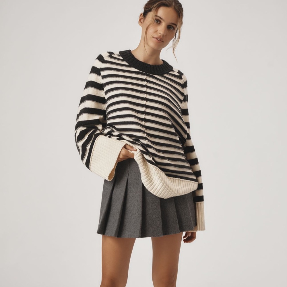 The chandler crewneck relaxed pullover sweater